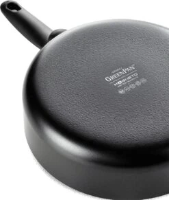 GreenPan Cambridge Hapjespan Met Deksel 28cm - Zwart - Inductie - PFAS-vrij -Keukenbenodigdheden Winkel 1020x1200 2