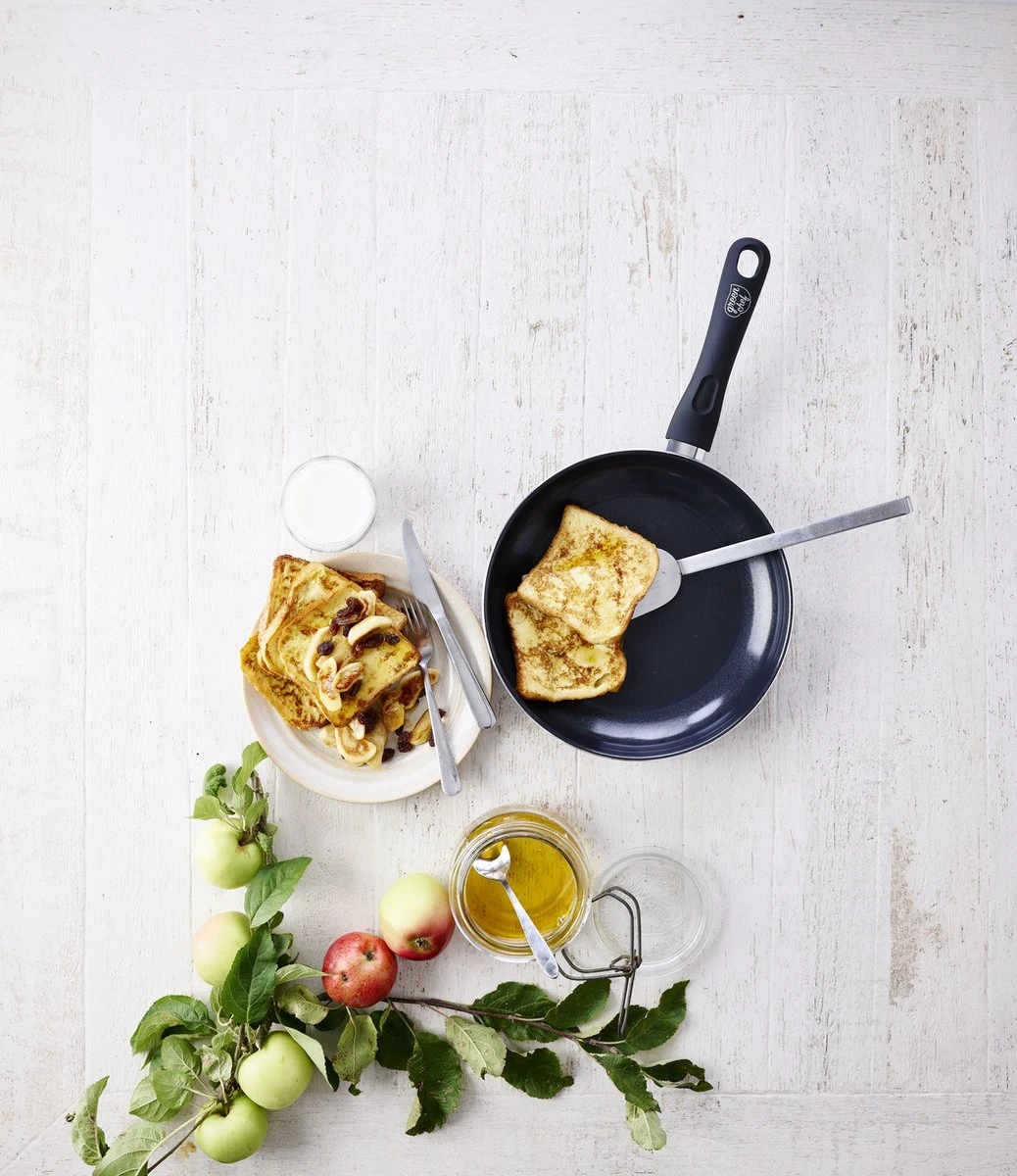 GreenChef Diamond Koekenpannenset Ø 20cm + Ø 28cm - Zwart - Inductie - PFAS-vrij 13 GreenChef Diamond Koekenpannenset Ø 20cm + Ø 28cm - Zwart - Inductie - PFAS-vrij - Afbeelding 13