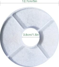 Drinkfontein Filters 6 Stuks - Navulling Kattenfontein - Water Filter - Drinkfilters - Filter Waterreservoir - Waterfilter Drinkfontein -Keukenbenodigdheden Winkel 1061x1200