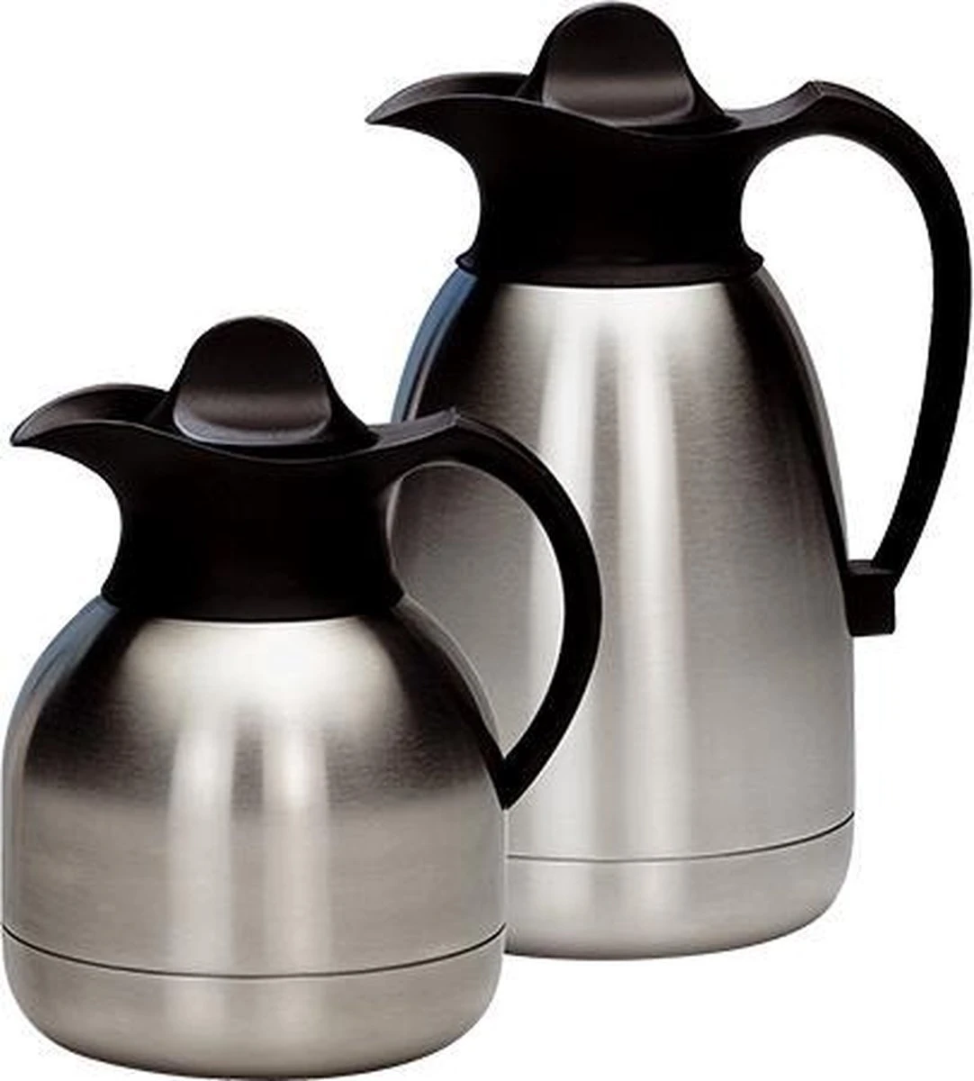 EMGA - Thermoskan 1,5 Liter Zwart - Houd Dranken Tot 24 Uur Koud Of Warm 2 EMGA - Thermoskan 1,5 Liter Zwart - Houd Dranken Tot 24 Uur Koud Of Warm - Afbeelding 2