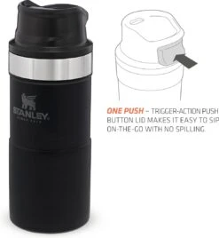 Stanley Trigger-Action Travel Mug 0.35L - Thermosfles - Matt Black -Keukenbenodigdheden Winkel 1106x1200 1