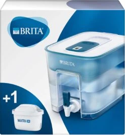 BRITA - Waterfilterkan Flow Cool - Blauw - 8,2L -Keukenbenodigdheden Winkel 1112x1200