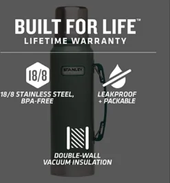 Stanley The Stacking Beer Pint 0,47l - Beker - Hammertone Green 24 Stanley The Stacking Beer Pint 0,47l - Beker - Hammertone Green -Keukenbenodigdheden Winkel 1113x1200 4