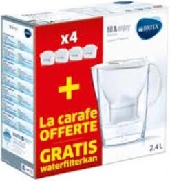 BRITA Waterfilterbundel Marella Cool White + 4 MAXTRA+ Filterpatronen 17 BRITA Waterfilterbundel Marella Cool White + 4 MAXTRA+ Filterpatronen -Keukenbenodigdheden Winkel 1122x1200