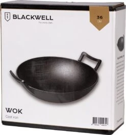 Blackwell Wadjan Wokpan - Gietijzer - 36 Cm - Zwart -Keukenbenodigdheden Winkel 1123x1200 3