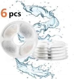 Drinkfontein Filters 6 Stuks - Navulling Kattenfontein - Water Filter - Drinkfilters - Filter Waterreservoir - Waterfilter Drinkfontein -Keukenbenodigdheden Winkel 1124x1200 2