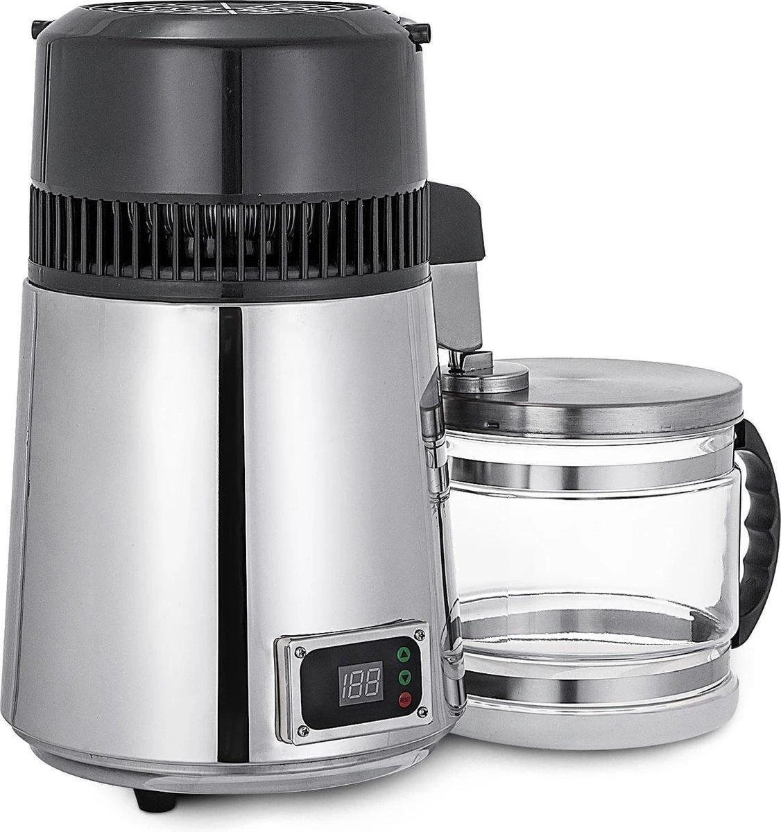 Luxe Water Distilleerapparaat 4 Liter Met Thermostaat,water Distilleren 1 Luxe Water Distilleerapparaat 4 Liter Met Thermostaat,water Distilleren