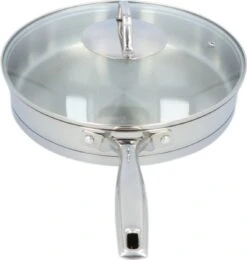 4goodz Dubbelwandige RVS Hapjespan Met Deksel 28 Cm - Zilver -Keukenbenodigdheden Winkel 1138x1200 2