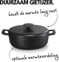 Brabantia The Dutch Braadpan - Matt Black - 28 Cm - Gietijzer -Keukenbenodigdheden Winkel 1143x1200 2