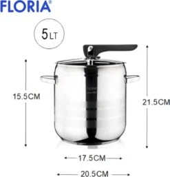 Zilan Easy - Snelkookpan - Pressure Cooker - Geschikt Voor Alle Warmtebronnen Ook Inductie - 4 Liter -Keukenbenodigdheden Winkel 1152x1200 7