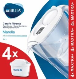 BRITA Waterfilterbundel Marella Cool White + 4 MAXTRA+ Filterpatronen 11 BRITA Waterfilterbundel Marella Cool White + 4 MAXTRA+ Filterpatronen -Keukenbenodigdheden Winkel 1156x1200 3