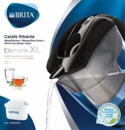 BRITA - Waterfilterkan Elemaris - Zwart - 3,5L - Inclusief 1 Maxtra+ Waterfilterpatroon -Keukenbenodigdheden Winkel 1156x1200 6