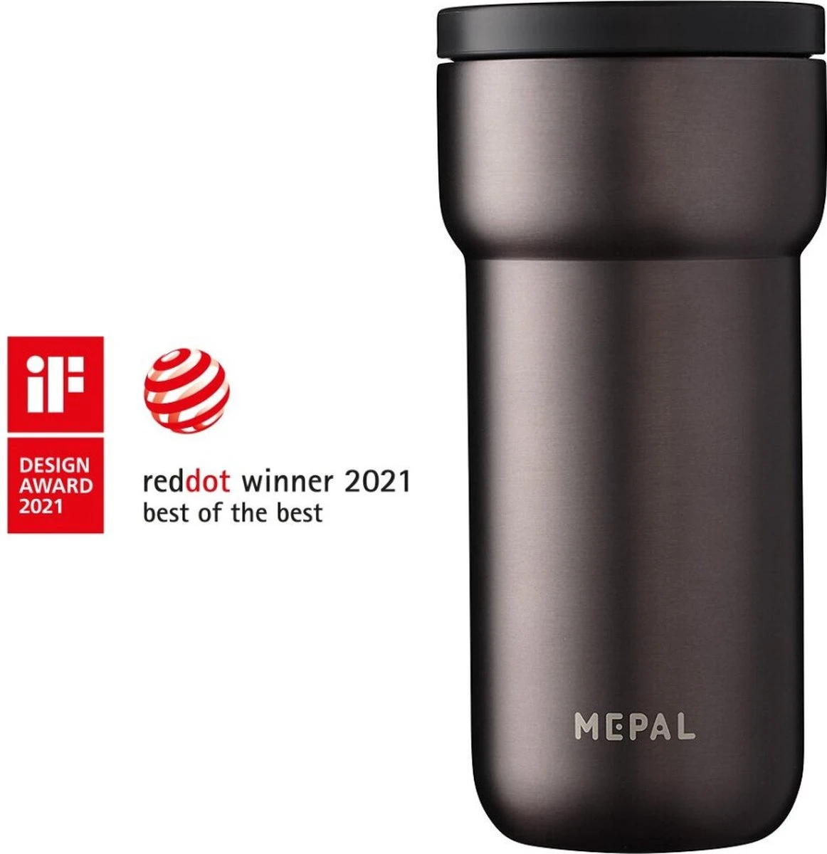 Mepal Isoleerbeker Ellipse 375 Ml – Houdt Je Drankje 4 Uur Warm En 8 Uur Koud – Titanium – Koffiebeker To Go – Lekdicht – Thermosbeker 10 Mepal Isoleerbeker Ellipse 375 Ml – Houdt Je Drankje 4 Uur Warm En 8 Uur Koud – Titanium – Koffiebeker To Go – Lekdicht – Thermosbeker - Afbeelding 10