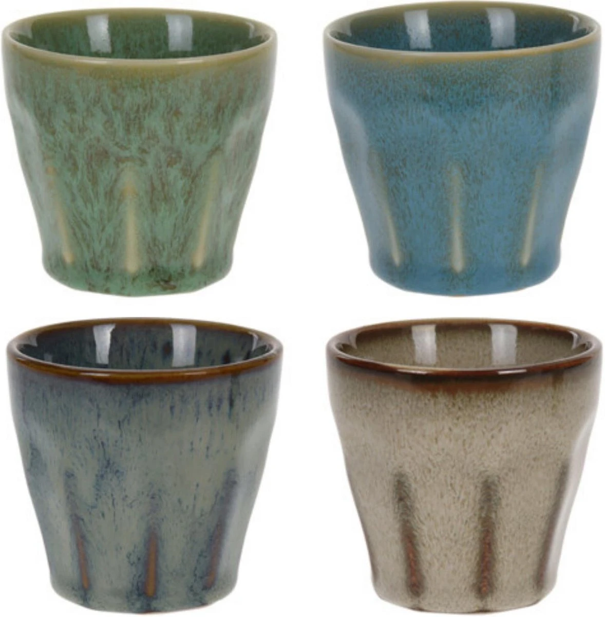 Orange85 Espresso Kopjes - Set Van 4 - Porselein - Hittebestendig - 90 Ml - Rond - Espresso - Mokken - Glazen - Koffiekopjes 1 Orange85 Espresso Kopjes - Set Van 4 - Porselein - Hittebestendig - 90 Ml - Rond - Espresso - Mokken - Glazen - Koffiekopjes