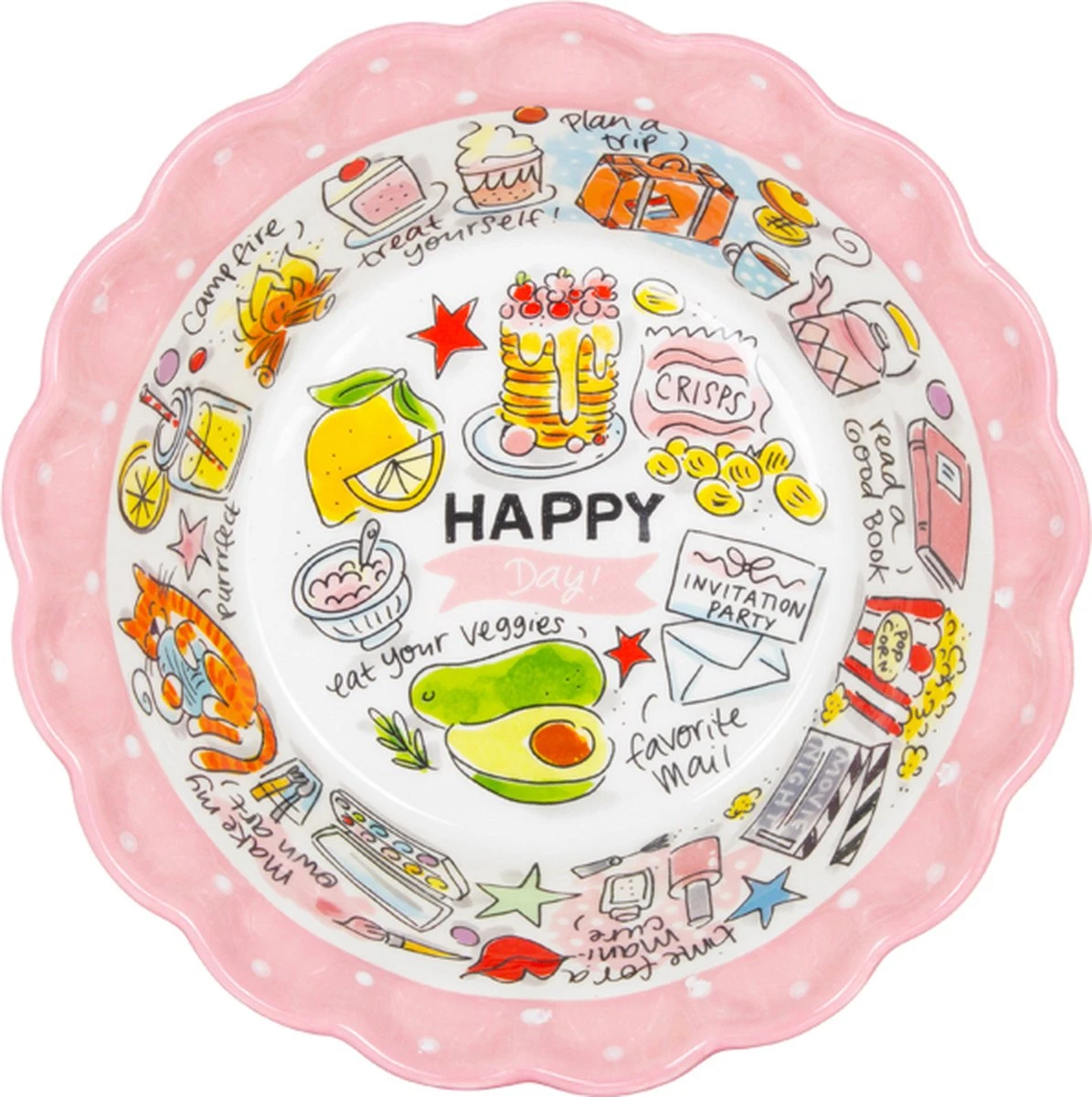 Blond Amsterdam, Happy - Serveerschaal 2 Blond Amsterdam, Happy - Serveerschaal - Afbeelding 2