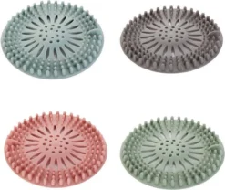 WiseGoods - Haarstopper - Haarvanger - Douche Zeef - Douche Filter - Haarfilter - Douche Afvoer - Siliconen - Blauw 13 WiseGoods - Haarstopper - Haarvanger - Douche Zeef - Douche Filter - Haarfilter - Douche Afvoer - Siliconen - Blauw -Keukenbenodigdheden Winkel 1200x1009