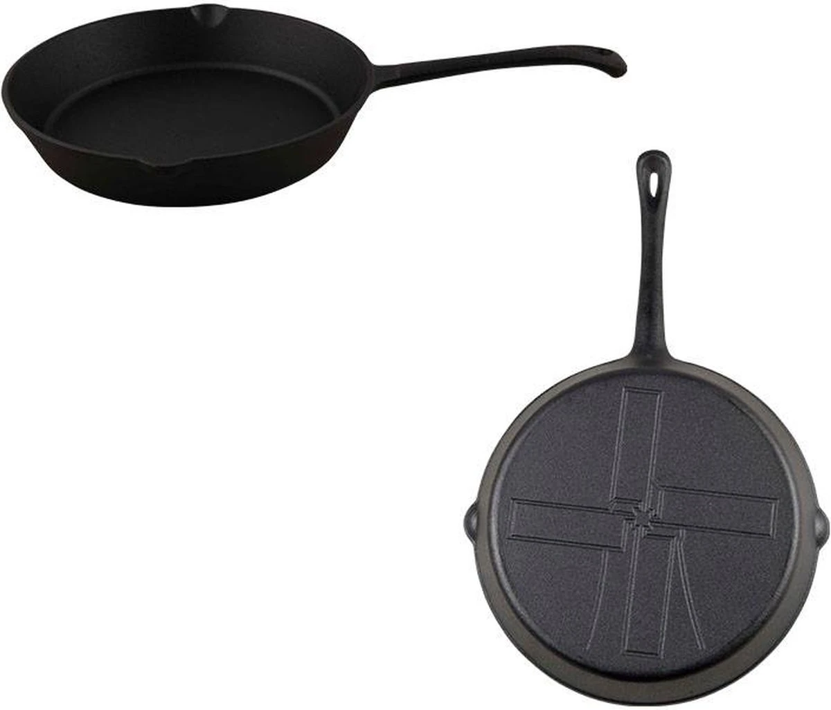 The Windmill Koekenpan Skillet Maxi 26 Cm Gietijzer Zwart 10 The Windmill Koekenpan Skillet Maxi 26 Cm Gietijzer Zwart - Afbeelding 10