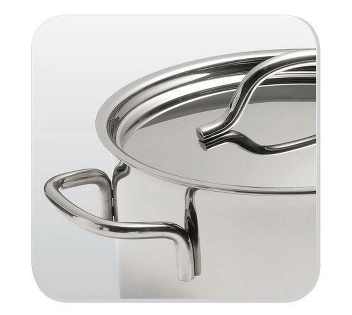 BK Profiline Kookpan Ø 14 Cm - RVS - Inductie 7 BK Profiline Kookpan Ø 14 Cm - RVS - Inductie - Afbeelding 7