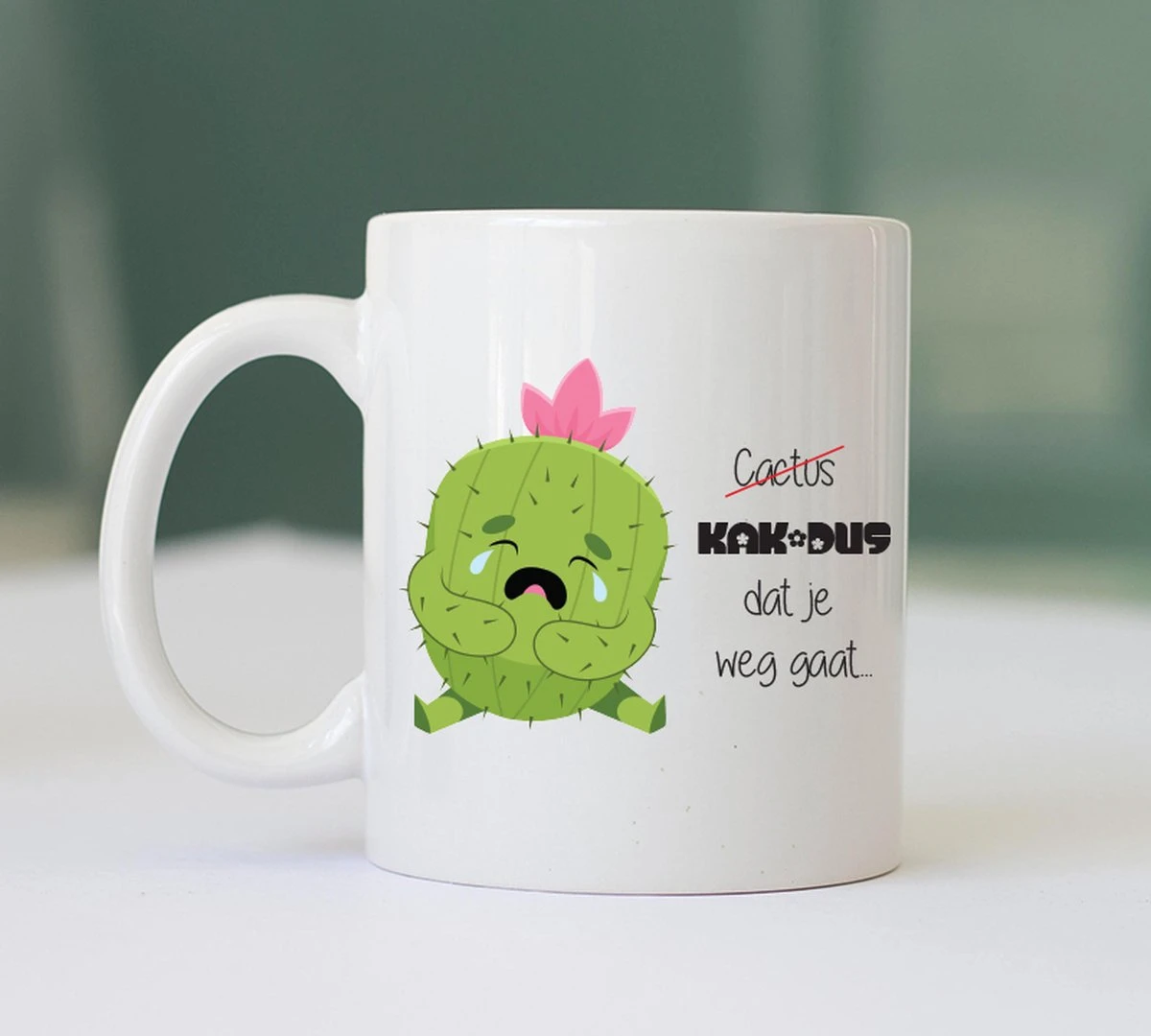 Mok Kak-Dus Dat Je Weg Gaat - Afscheid Collega Cadeau - Afscheidcadeau - Stagiaire Cadeau - Bedankt Cadeautje - Mok Collega 2 Mok Kak-Dus Dat Je Weg Gaat - Afscheid Collega Cadeau - Afscheidcadeau - Stagiaire Cadeau - Bedankt Cadeautje - Mok Collega - Afbeelding 2