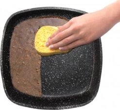 Herenthal Dubbele Grillpan - Ø 28 Cm - Koekenpan - Keramische Pan - Marmeren Coating Met Antiaanbaklaag - PFAS & PFOA Vrij - Pan - Grill - Vermindert Geur, Rook En Oliespatten - Zilver -Keukenbenodigdheden Winkel 1200x1097 1