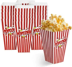 50 Duurzame Popcorn Bakjes (18x10cm) - Popcorn Zakjes Voor Filmavonden, Feestjes - Ook Geschickt Als Snoepbakje Of Feestzakje Voor Kinderen 19 50 Duurzame Popcorn Bakjes (18x10cm) - Popcorn Zakjes Voor Filmavonden, Feestjes - Ook Geschickt Als Snoepbakje Of Feestzakje Voor Kinderen -Keukenbenodigdheden Winkel 1200x1107 2