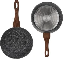 Edënbërg Stonetec Line - Wokpan Keramisch - 24 Cm - 3-laags Anti-aanbaklaag! -Keukenbenodigdheden Winkel 1200x1124