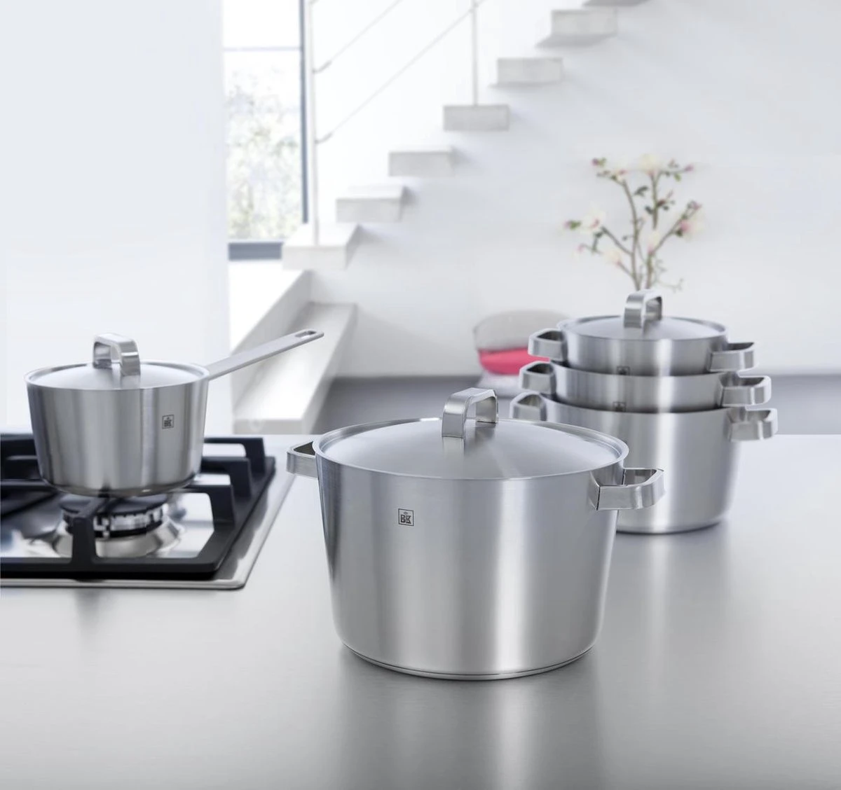 BK Conical+ Pannenset - 7 Delig - Inductie 5 BK Conical+ Pannenset - 7 Delig - Inductie - Afbeelding 5