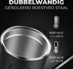Volcan RVS Koffiebeker To Go Met Sleeve - Thermosbeker - Theebeker - Coffee - Zwart 15 Volcan RVS Koffiebeker To Go Met Sleeve - Thermosbeker - Theebeker - Coffee - Zwart -Keukenbenodigdheden Winkel 1200x1139 2