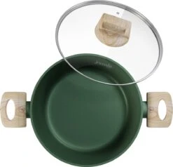 Forest, Braadpan Met Deksel – Ø 16 Cm – 100% Gerecycled Aluminium – Geschikt Voor Alle Warmtebronnen - Duurzame Pan – PFOA Vrij – Sudderpan – Stoofpan – 2.5 L -Keukenbenodigdheden Winkel 1200x1155 4