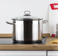 Haushalt Soeppan Met Glazen Deksel - 10 Liter- RVS -Keukenbenodigdheden Winkel 1200x1165 3