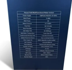 Basisch Water Generator | Water Ionisator En Zuivering | Actief Koolstoffilter | Phipower -Keukenbenodigdheden Winkel 1200x1172