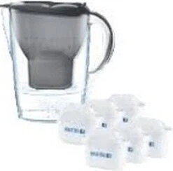 BRITA - Waterfilterkan Marella Cool - Grafiet - 2,4L + 6 MAXTRA+ Waterfilterpatronen -Keukenbenodigdheden Winkel 1200x1183
