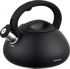 Fluitketel Waterkoker Mat Zwart 2.7 L ‘’Black Amethyst‘’ RVS – Inductie - Vatwasser -Keukenbenodigdheden Winkel 1200x1184 5