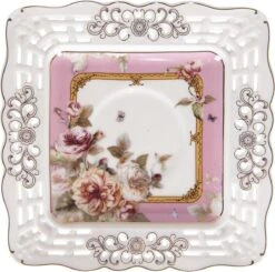 Clayre & Eef Kop En Schotel 200 Ml Roze Wit Porselein Rond Bloemen Servies Cadeau Voor Haar Cappuccino -Keukenbenodigdheden Winkel 1200x1188 1