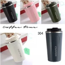 Koffiebeker To Go - RVS Thermosbeker - Drinkfles - Herbruikbare Koffiebeker - 500 Ml - Wit -Keukenbenodigdheden Winkel 1200x1198 12