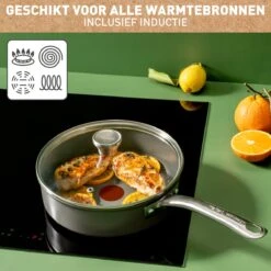 Tefal Renew+ Keramische Hapjespan - Ø 24 Cm - Met Deksel 21 Tefal Renew+ Keramische Hapjespan - Ø 24 Cm - Met Deksel -Keukenbenodigdheden Winkel 1200x1200 1009