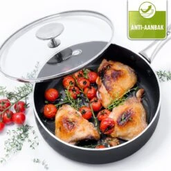 GreenPan Brussels Hapjespan Met Deksel - Ø24 Cm - Keramisch - Inductie -Keukenbenodigdheden Winkel 1200x1200 1018