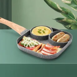 3-in-1 Grillpan Met Temperatuurgecontroleerde Antiaanbaklaag - Kook Verschillende Gerechten Tegelijk Zonder Oververhitting Of Verbranding -Keukenbenodigdheden Winkel 1200x1200 1062