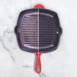 Cdealsz® Grillpan Gietijzer - Inductie - Rood - 28 Cm 10 Cdealsz® Grillpan Gietijzer - Inductie - Rood - 28 Cm -Keukenbenodigdheden Winkel 1200x1200 1119