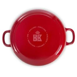 BK Bourgogne Braadpan Ø 20 Cm - Rood - Gietijzer - Inductie -Keukenbenodigdheden Winkel 1200x1200 1126