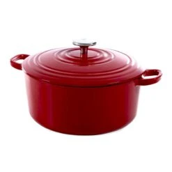 BK Bourgogne Braadpan Ø 20 Cm - Rood - Gietijzer - Inductie -Keukenbenodigdheden Winkel 1200x1200 1128