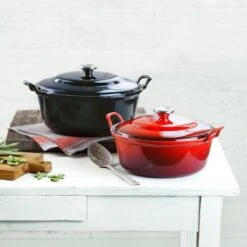 Le Creuset Braadpan Faitout Tradition Kersenrood - ø 24 Cm / 3 Liter 10 Le Creuset Braadpan Faitout Tradition Kersenrood - ø 24 Cm / 3 Liter -Keukenbenodigdheden Winkel 1200x1200 1131