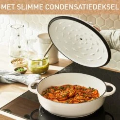 Tefal LOV Lage Braadpan - 3.8L - Ø28 Cm - Beige -Keukenbenodigdheden Winkel 1200x1200 1135
