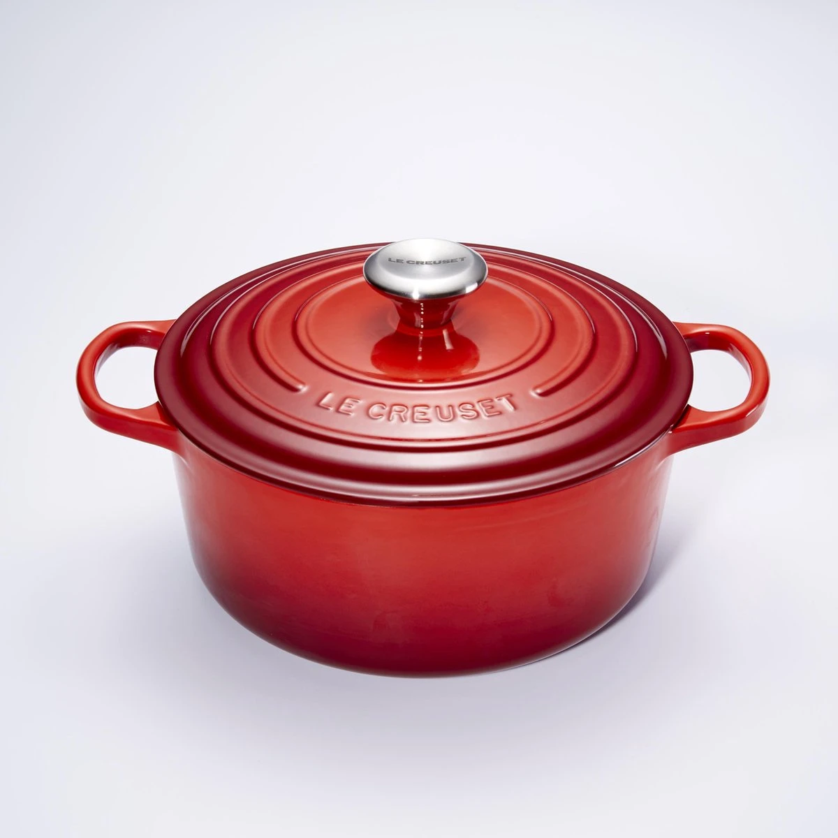 Le Creuset Gietijzeren Braadpan - 26cm 5,3 L - Kersenrood 1 Le Creuset Gietijzeren Braadpan - 26cm 5,3 L - Kersenrood