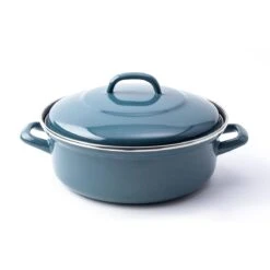 BK Fortalit Braadpan Ø 28 Cm - Blauw - Emaille - Inductie -Keukenbenodigdheden Winkel 1200x1200 1162