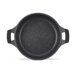 Royalty Line - Marble Soep/braadpan - Met Glazen Deksel Zwart - 24 CM. RL-BS24ML -Keukenbenodigdheden Winkel 1200x1200 1164