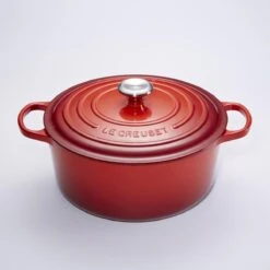 Le Creuset Braadpan Signature Kersenrood - ø 28 Cm / 6.7 Liter