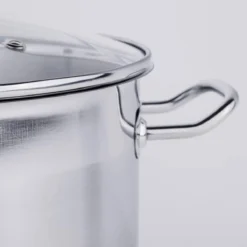 Haushalt Soeppan Met Glazen Deksel - 10 Liter- RVS -Keukenbenodigdheden Winkel 1200x1200 1231