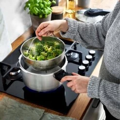 Springlane Roestvrijstalen Snelkookpan - Inductie - Pressure Cooker - 6,0 L Met Stoommand -Keukenbenodigdheden Winkel 1200x1200 1256