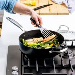 GreenPan Copenhagen Stoofpan Met Deksel En Extra Handvat 28cm/4.3L 24 GreenPan Copenhagen Stoofpan Met Deksel En Extra Handvat 28cm/4.3L -Keukenbenodigdheden Winkel 1200x1200 1279